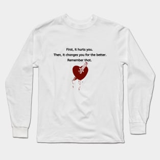 Hurt from a Narcissist Long Sleeve T-Shirt